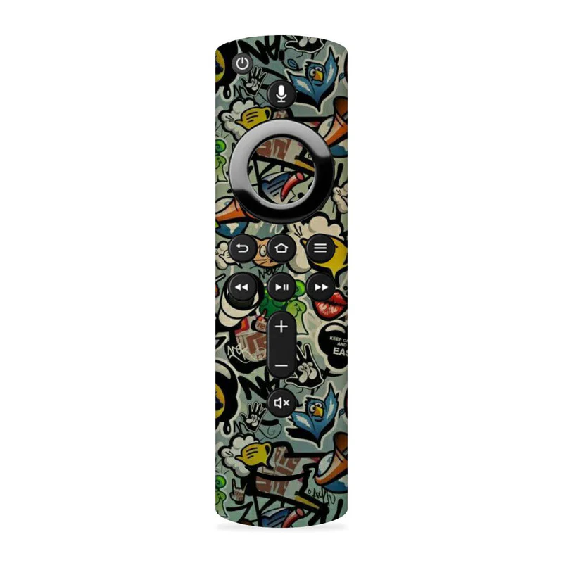 Vocalize Abstract Skin For Fire TV Stick Remote