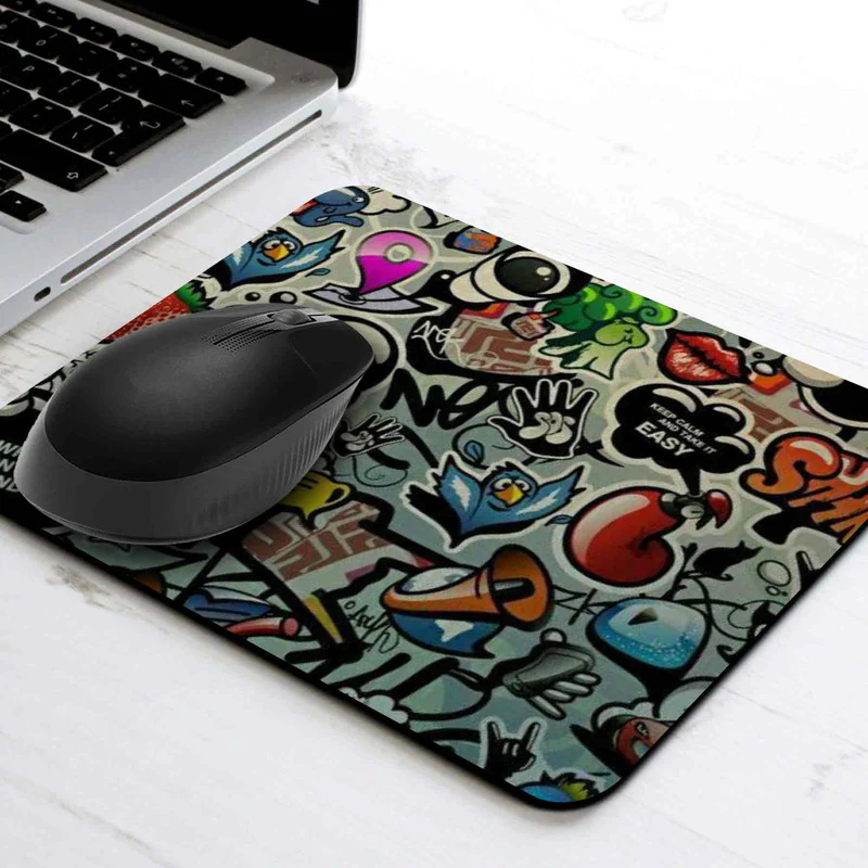 Vocalize Abstract Mouse Pad