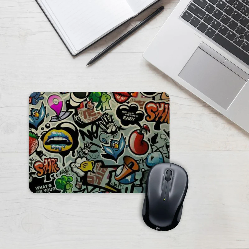 Vocalize Abstract Mouse Pad - Image 2