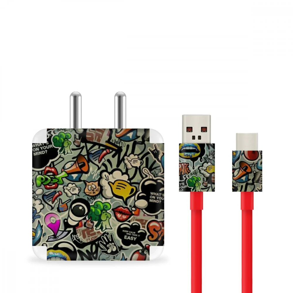 Vocalize Abstract Charger Skin - Image 2
