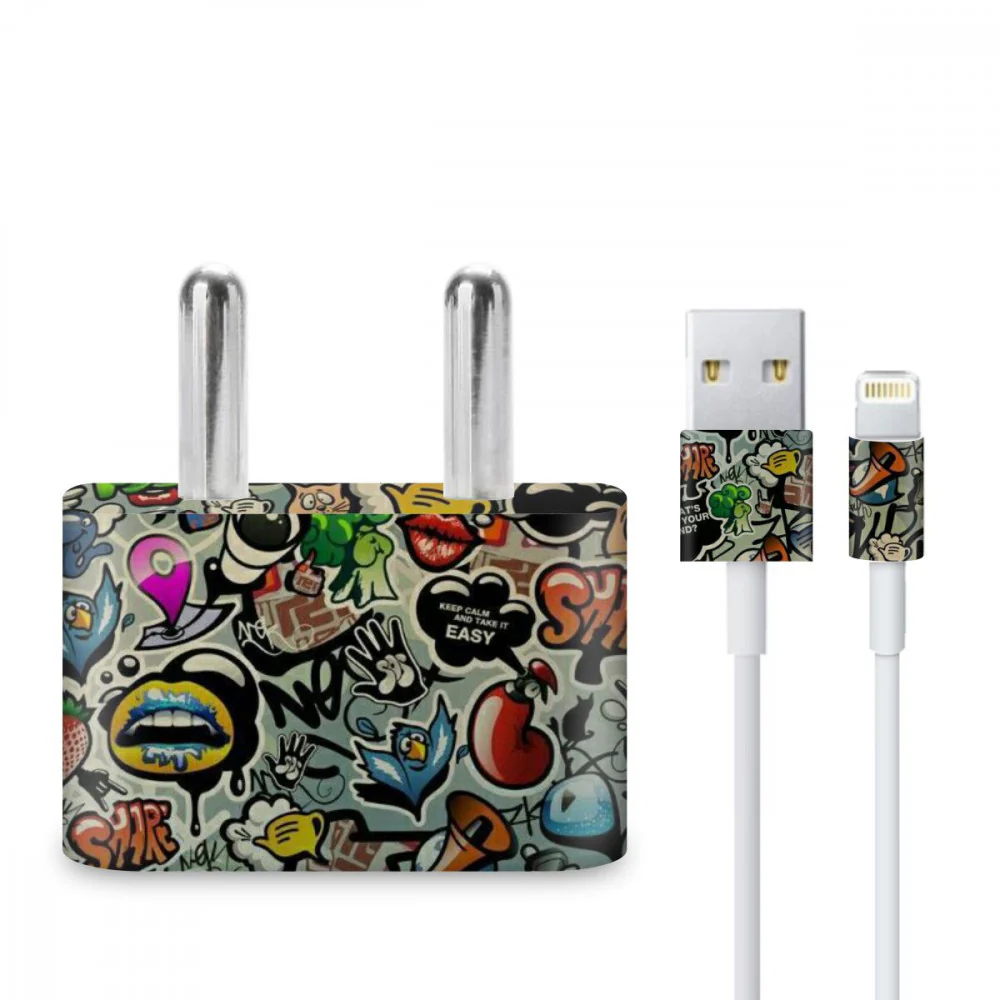 Vocalize Abstract Charger Skin - Image 3