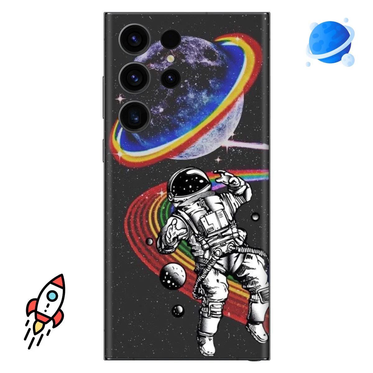 Astro on Rings Mobile Skin