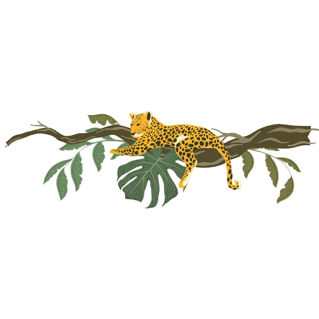 Leopard Wall Sticker - Image 2