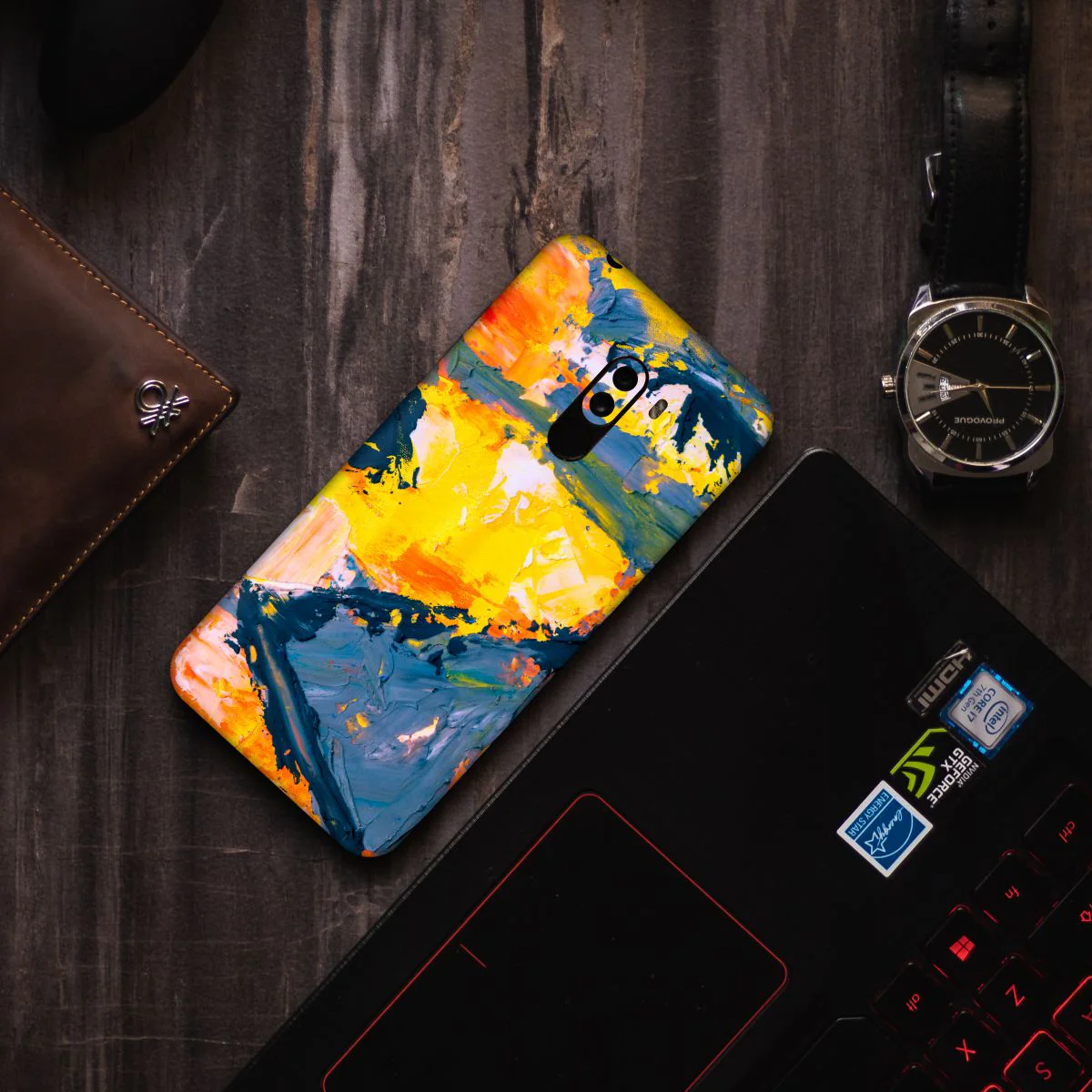 Waterbrush Series Mobile Skin
