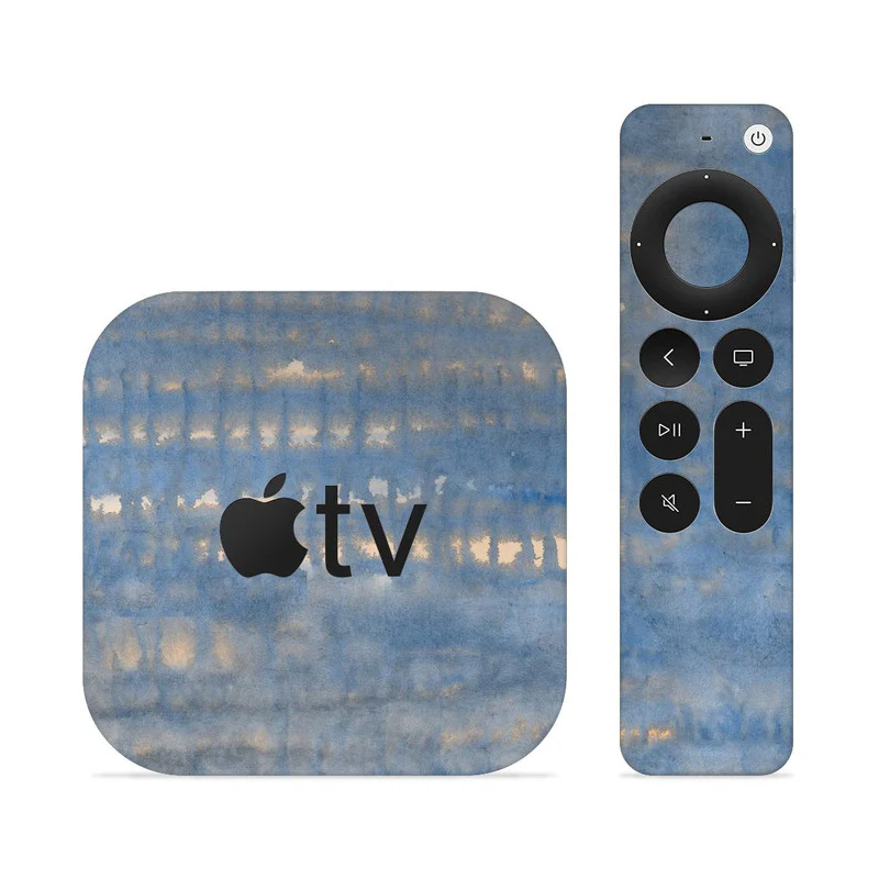 WaterPaint Blue Skin For Apple TV