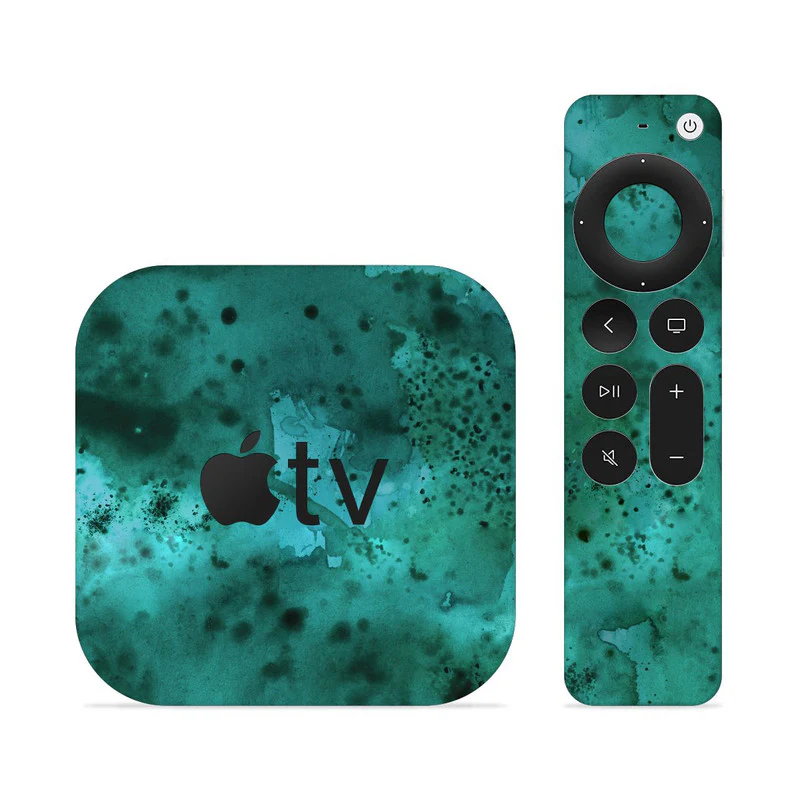 WaterPaint Green Skin For Apple TV