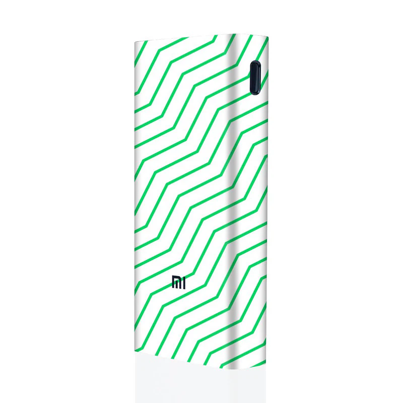 Wave Green Mi Powerbank Skins