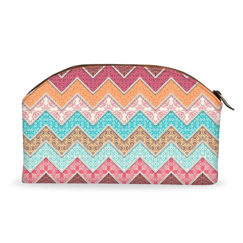 Waves Patterns Tech Pouch