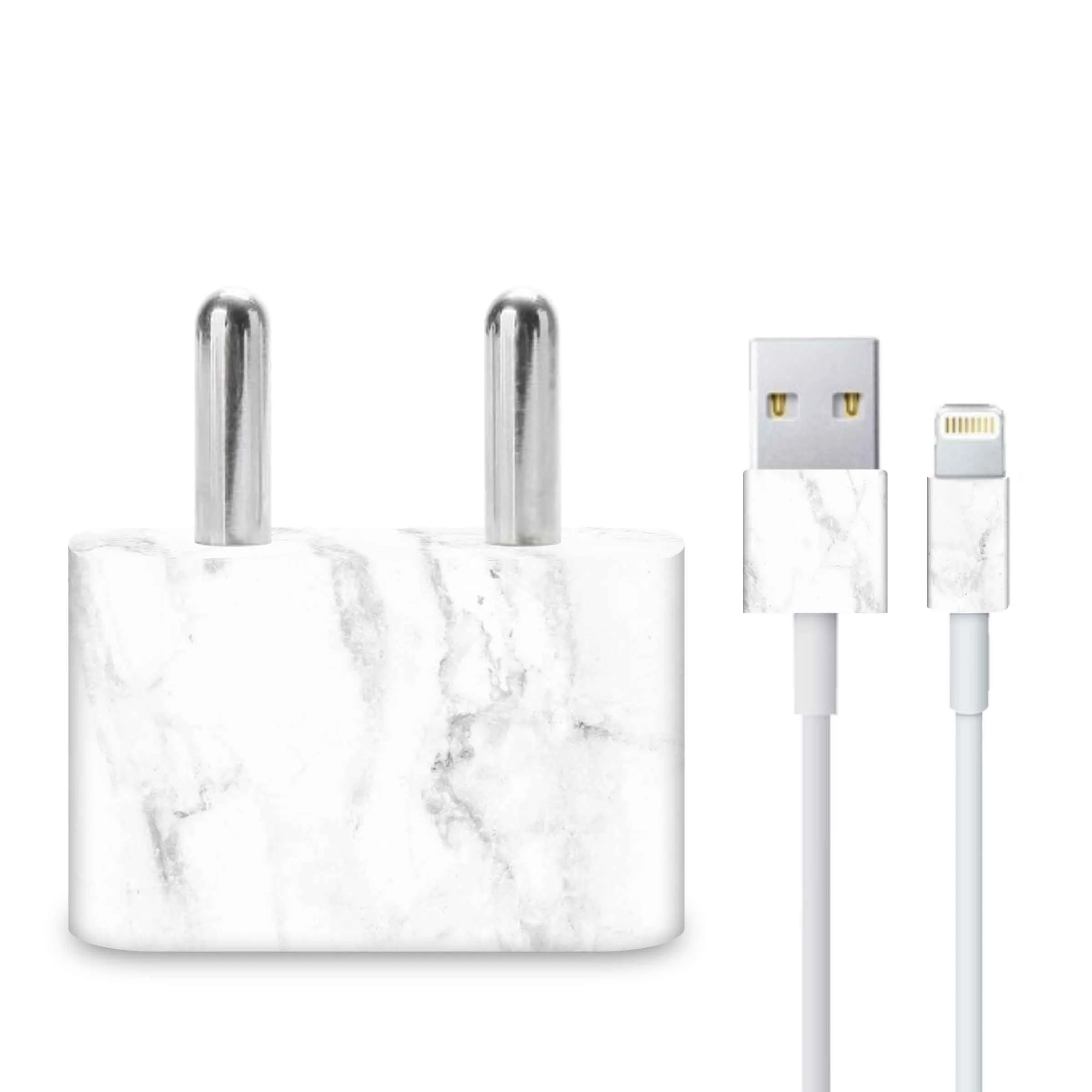 White Marble 2 Charger Skin - Image 3