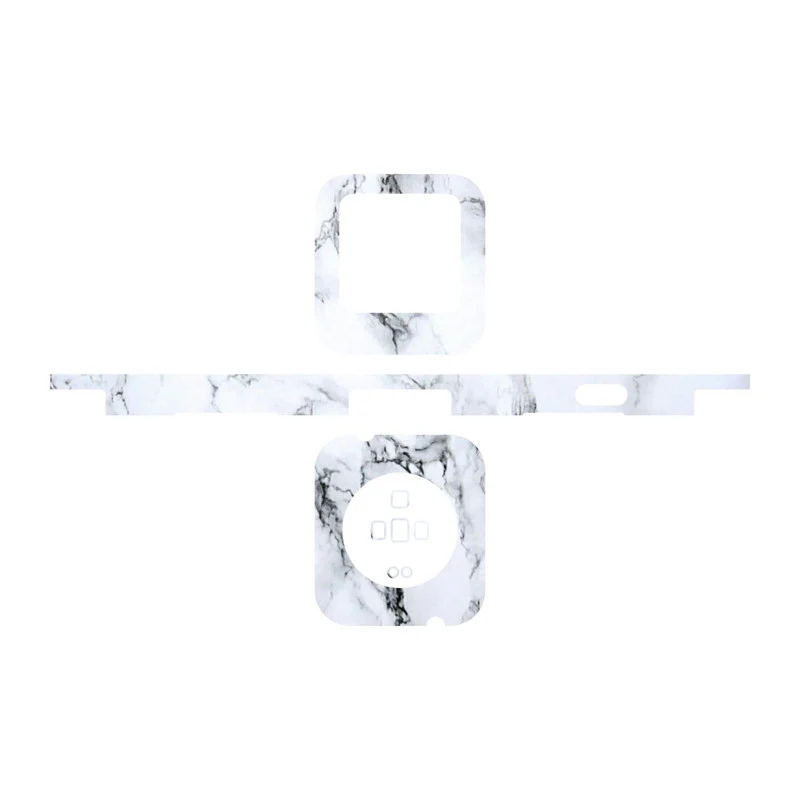 White Marble Realme Watch Skin