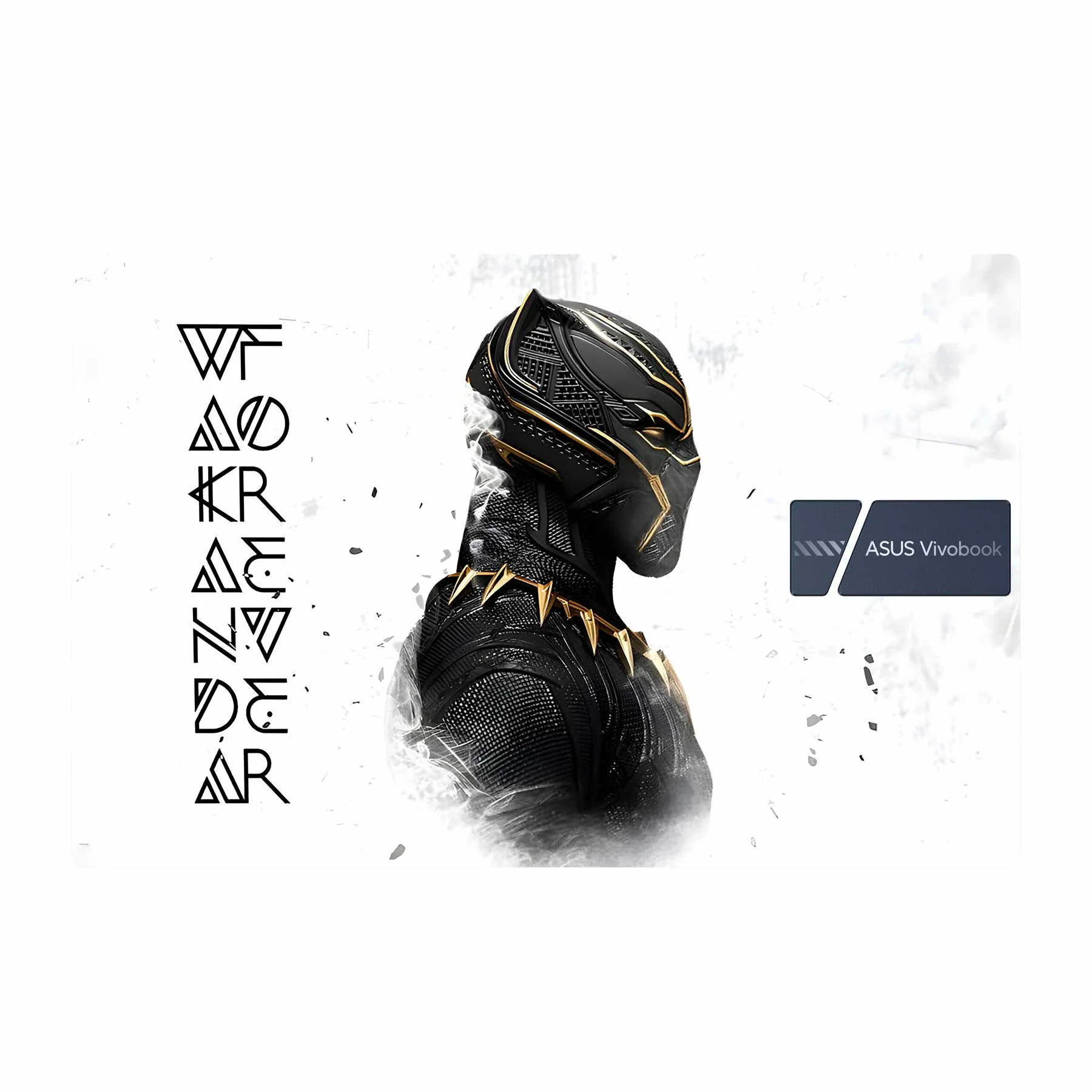 White Wakanda Asus Vivobook 15 X1502ZA Laptop Skin