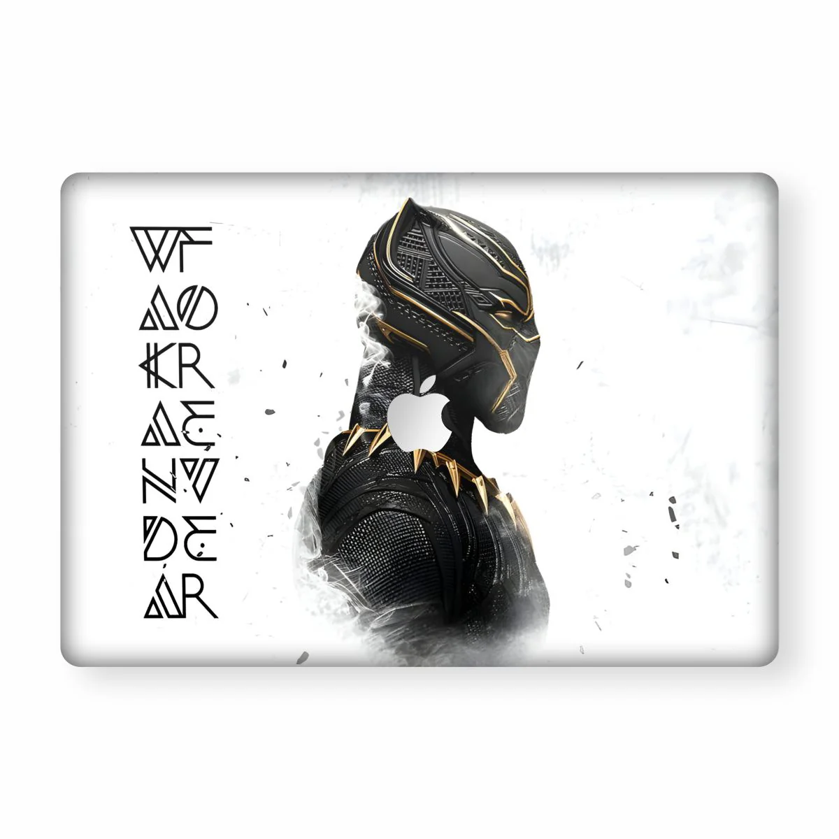 White Wakanda Macbook Skin