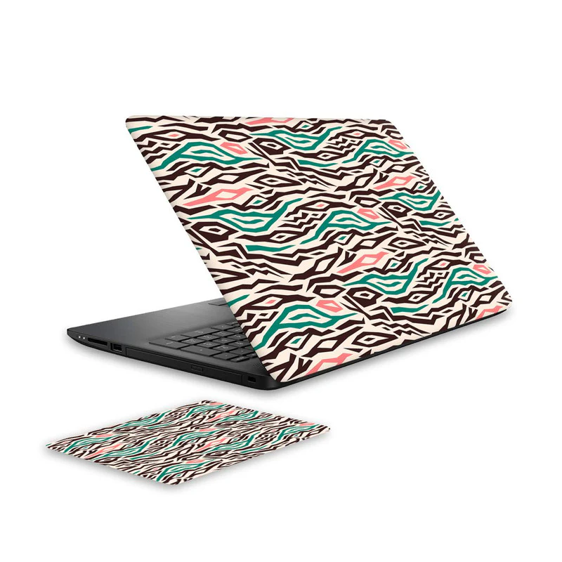 Wild 1 Laptop Skin and Mouse Pad Combo