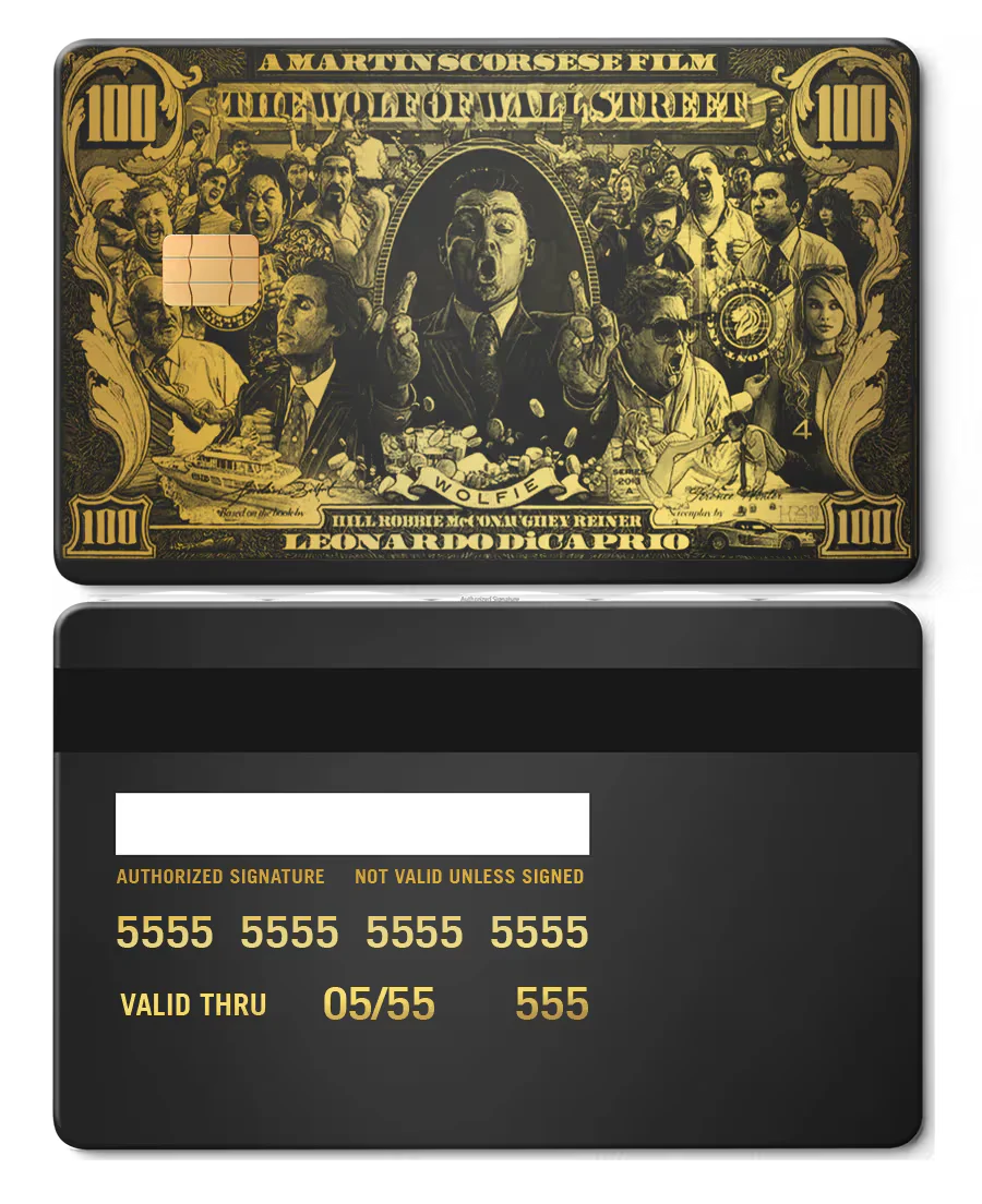 Wolf Of Wall Street Metal Card - Image 4