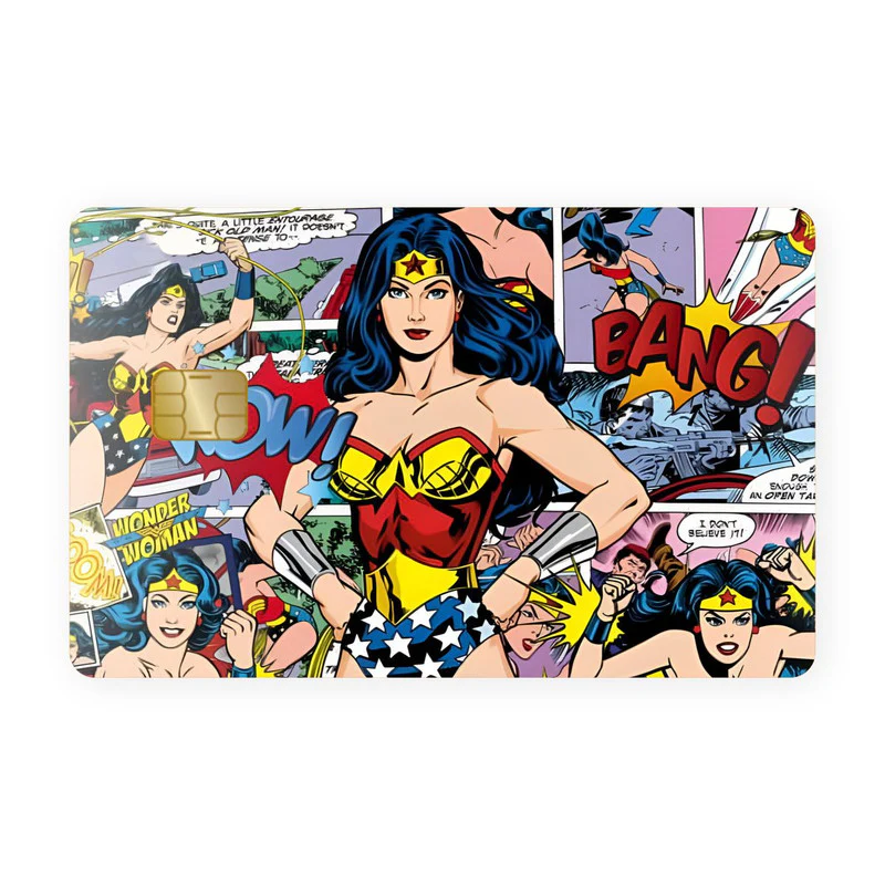 Wonder Woman Comic Card Skin - Image 2