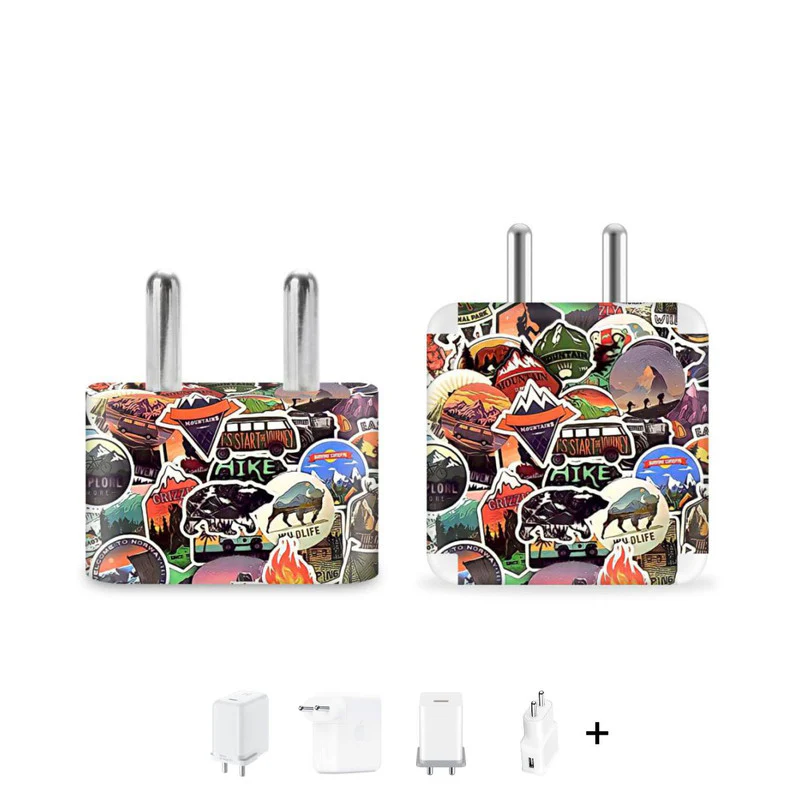Wonderlust Stickers Charger Skin