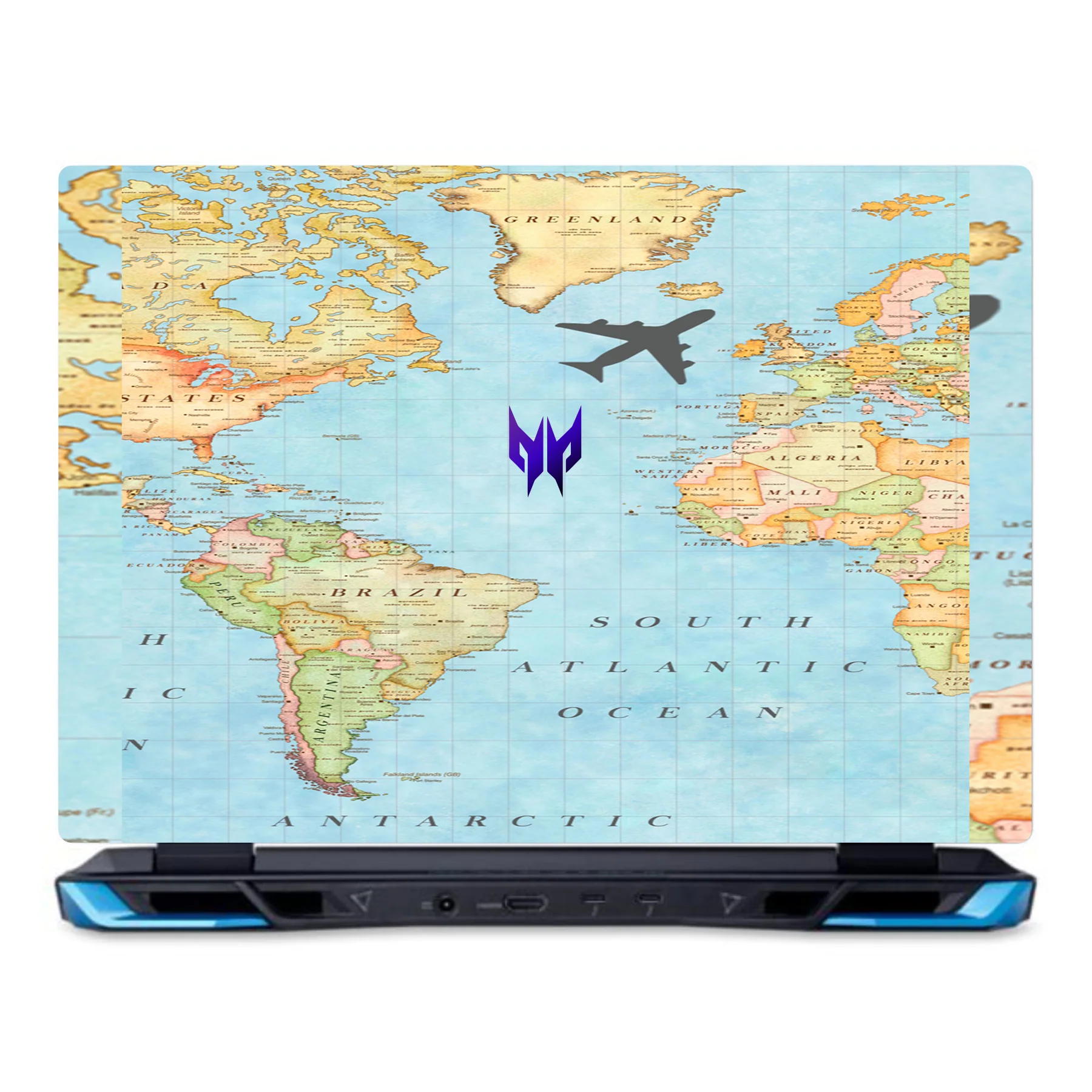 World Map Acer Predator Helios Neo 16 N22Q22 Laptop Skin