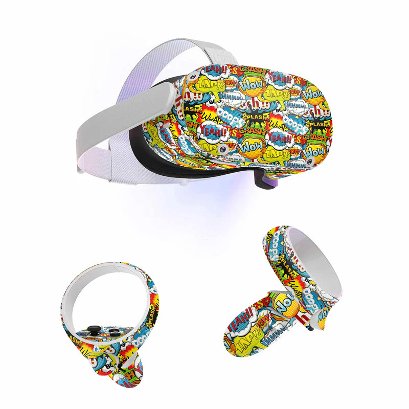 Wow Abstract Skin For Meta Oculus Quest VR