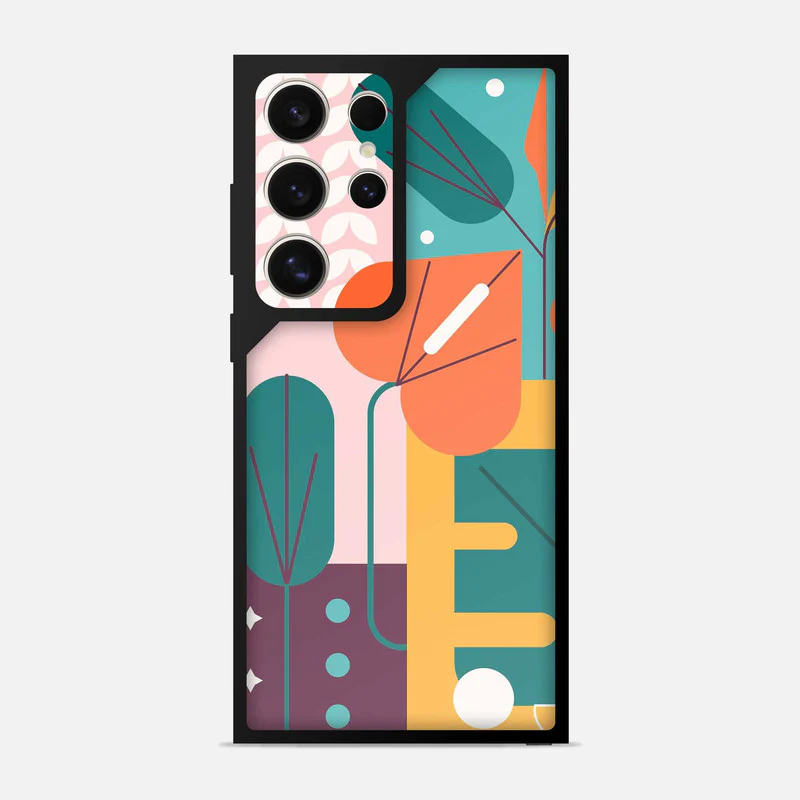 Forest Abstract Bumper Mobile Cover