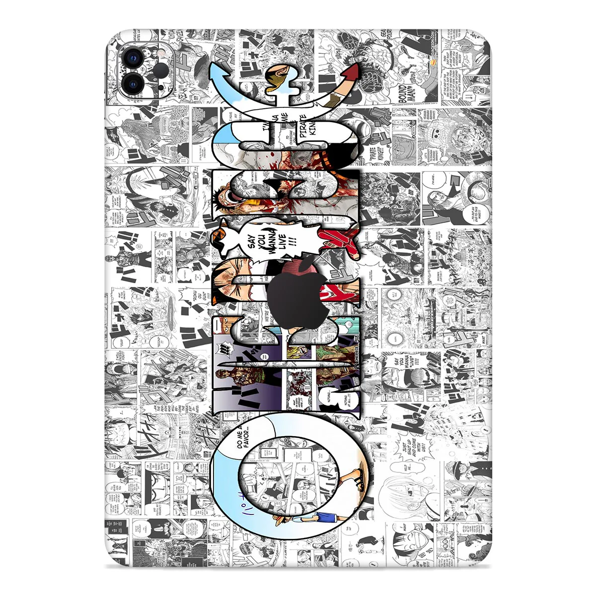 One Piece Comic Ipad Skin
