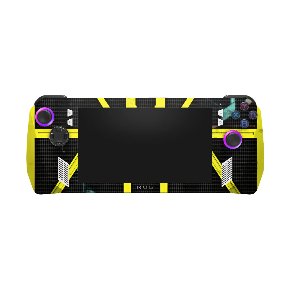Yellow Cybertech Rog Ally Skin