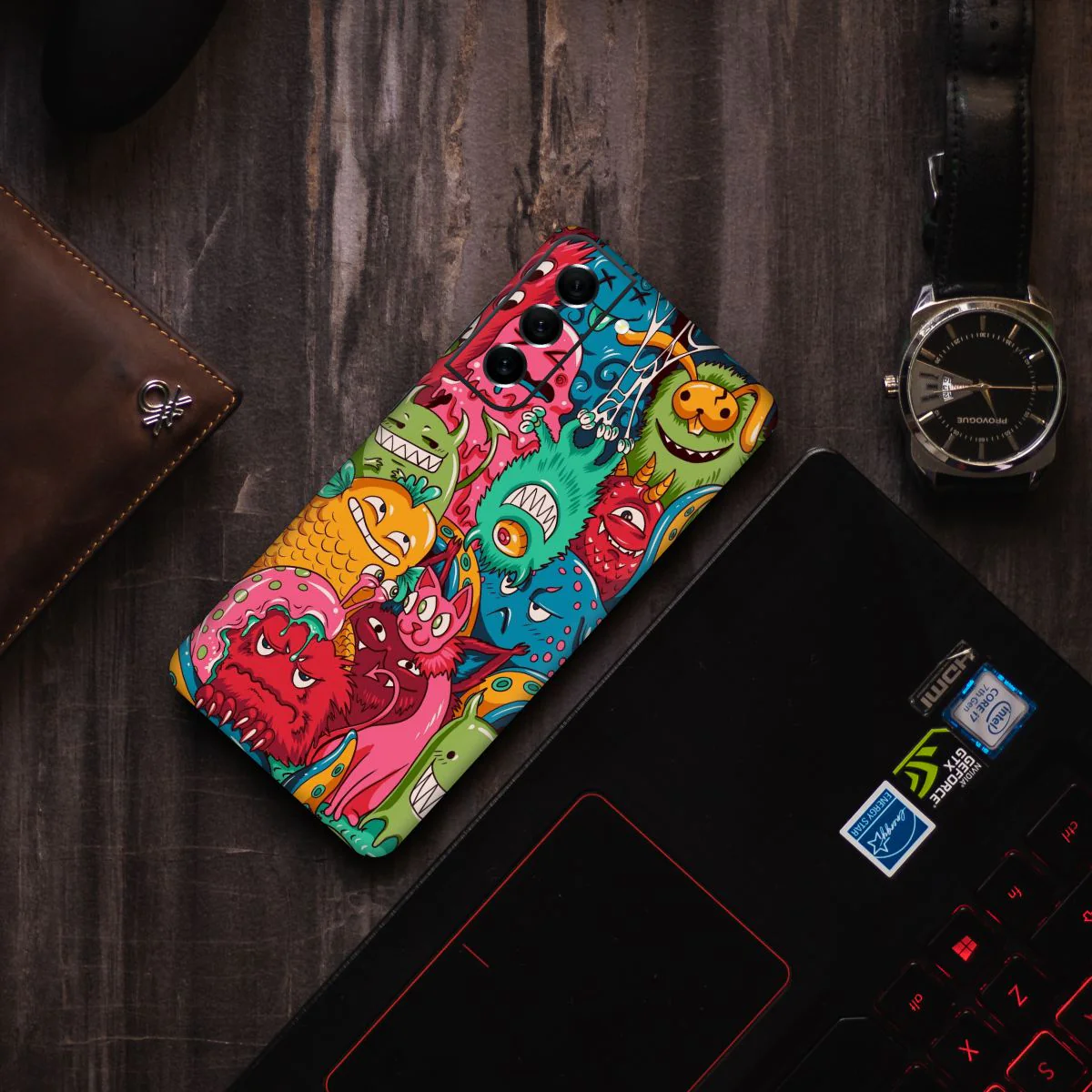 Ghost Friends Mobile Skin