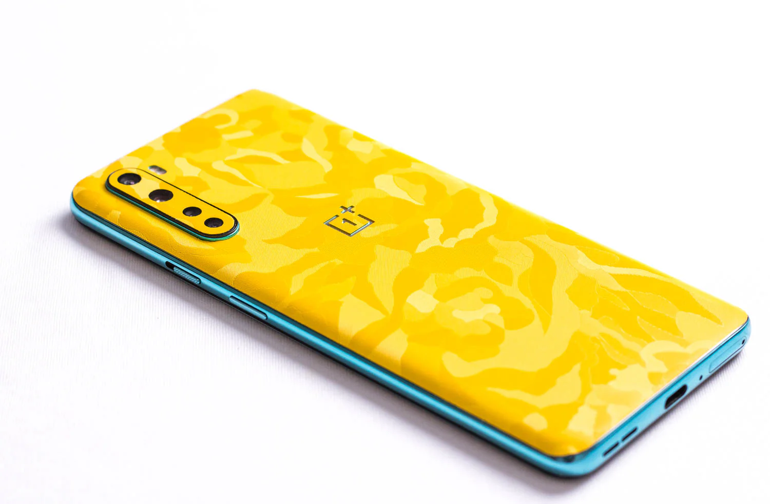 Yellow Shape Shift Camo Mobile Skin - Image 2