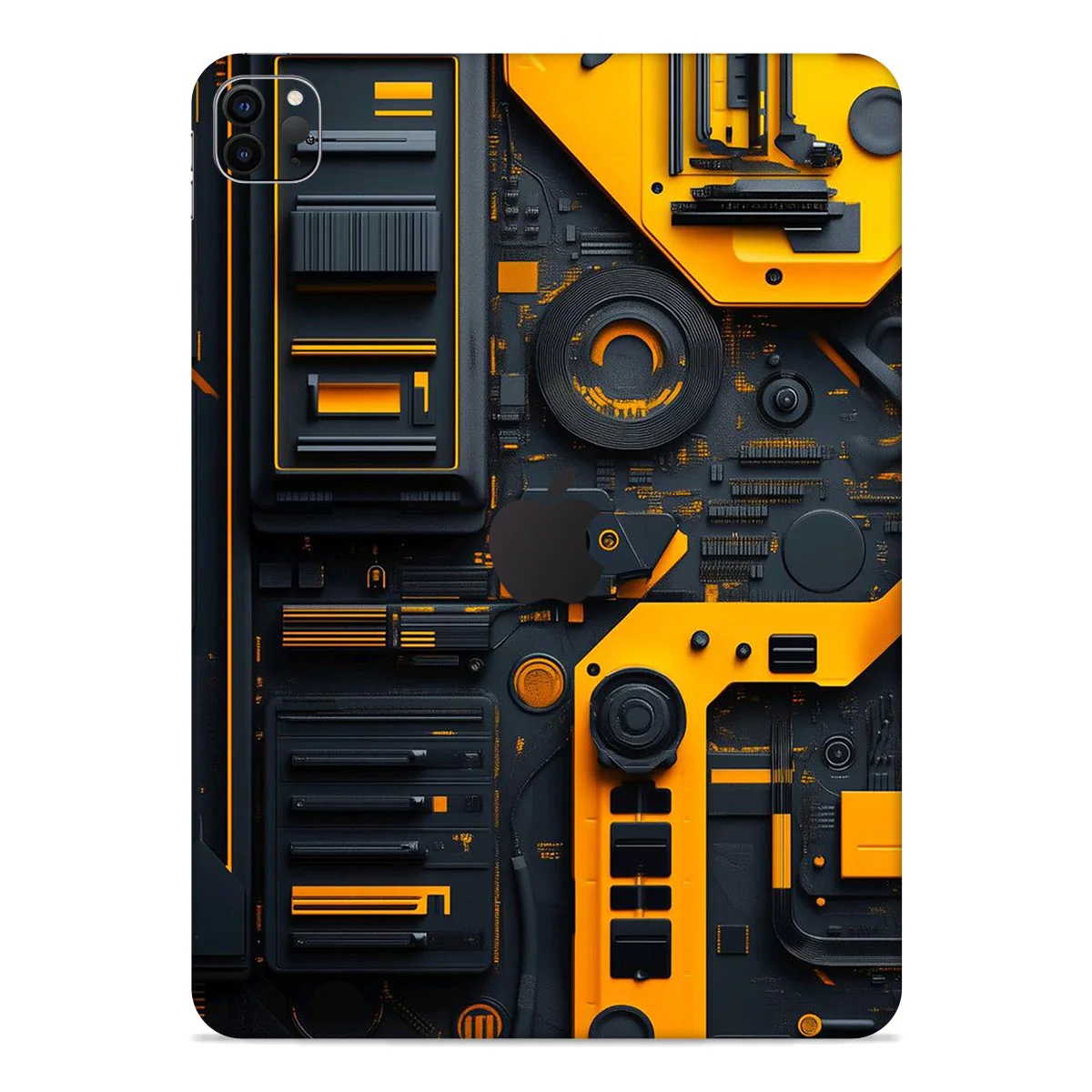 Yellow Tech iPad Skin