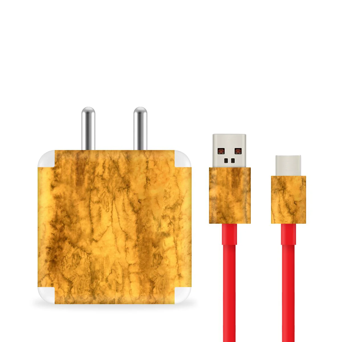 Yellow Waterpaint Charger Skin - Image 2