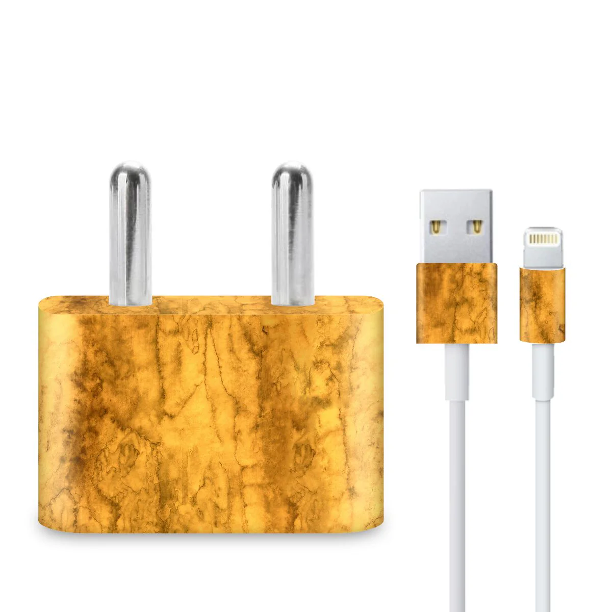 Yellow Waterpaint Charger Skin - Image 3