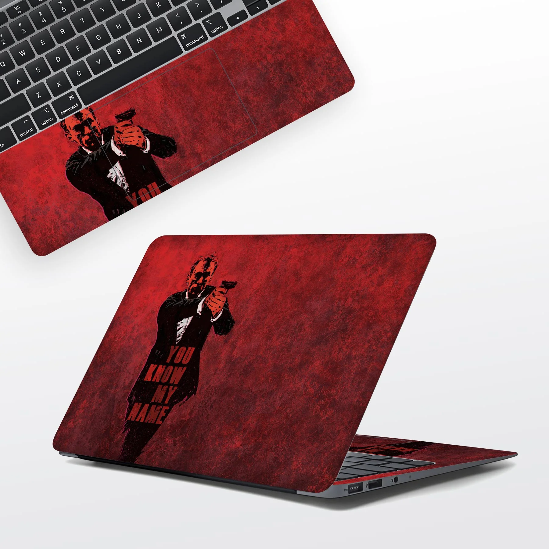 You Know My Name Laptop Skins