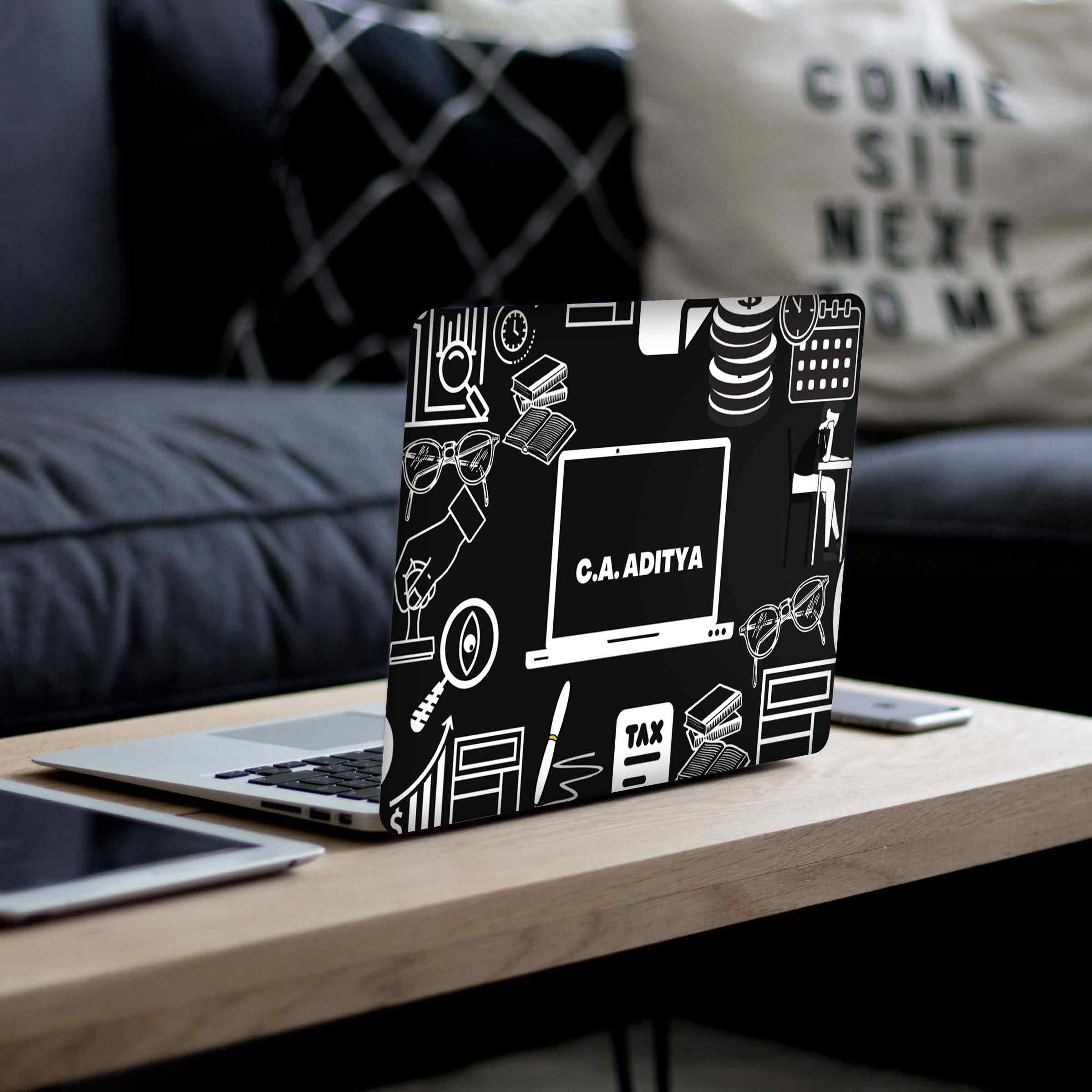 Your Profession Design - Custom Name Laptop Wrap - Image 2