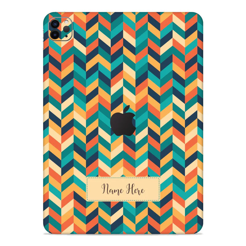 Z Leaves Custom Name Ipad Skin