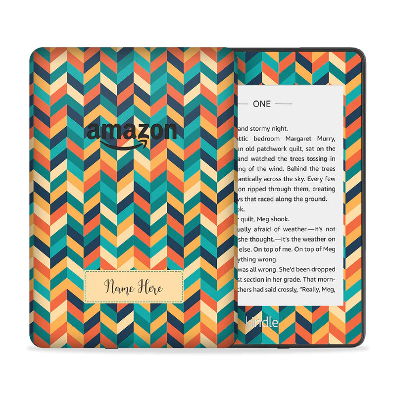 Z Leaves Custom Name Skin For Kindle