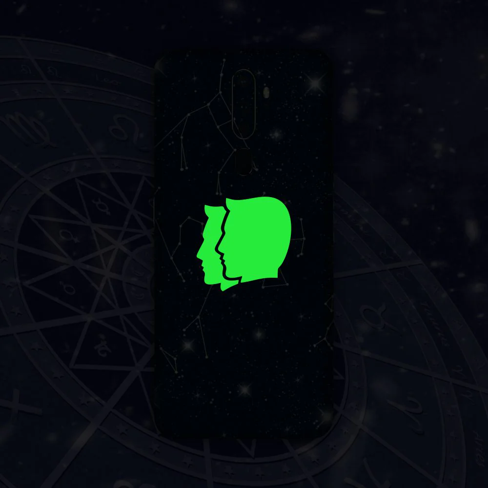Zodiac Gemini Neon