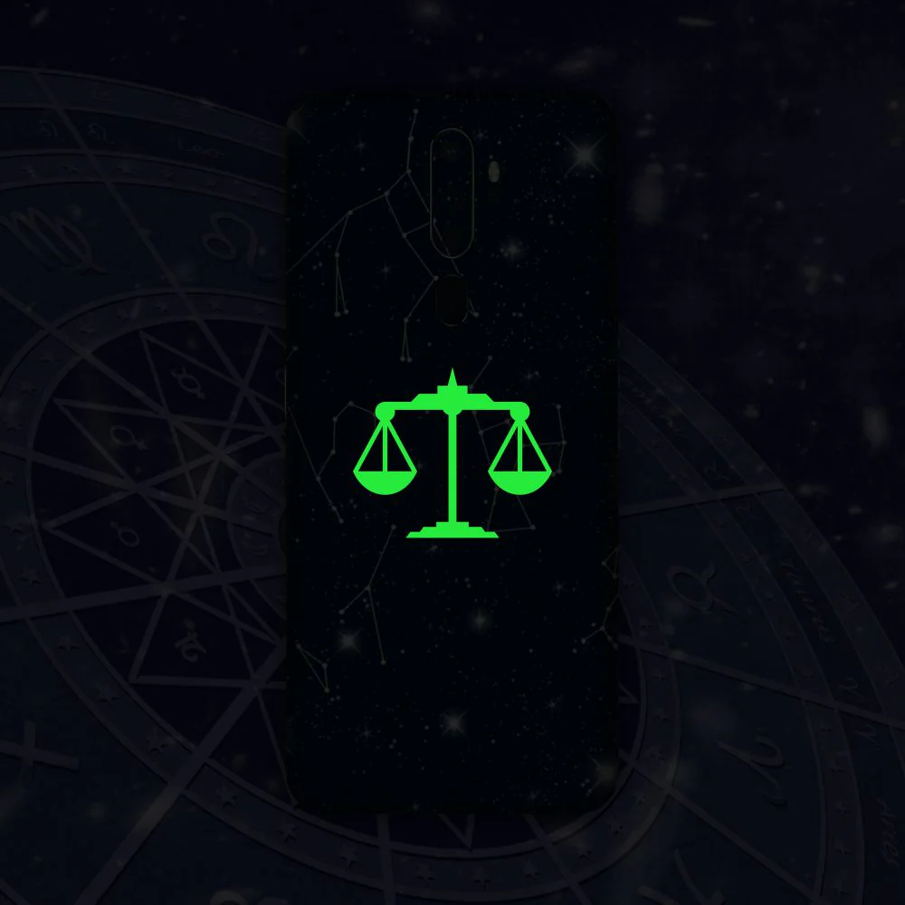 Zodiac Libra Neon
