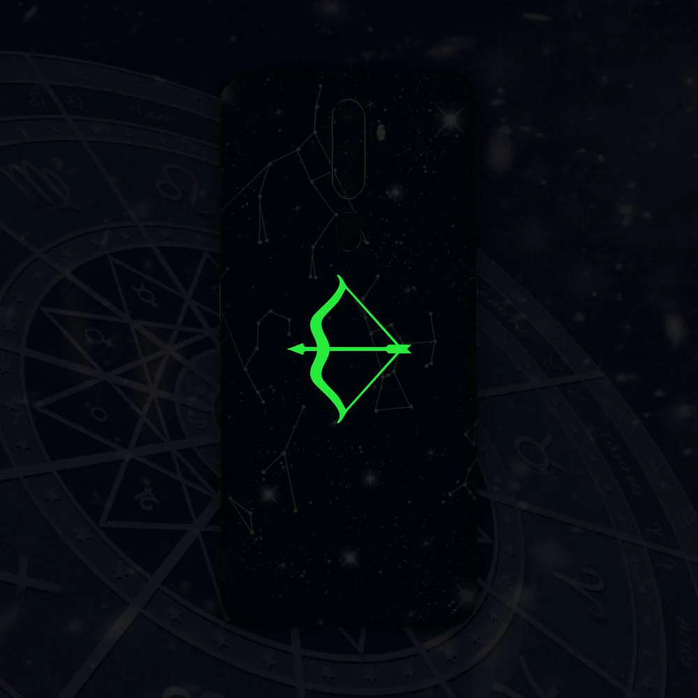 Zodiac Sagittarius Neon