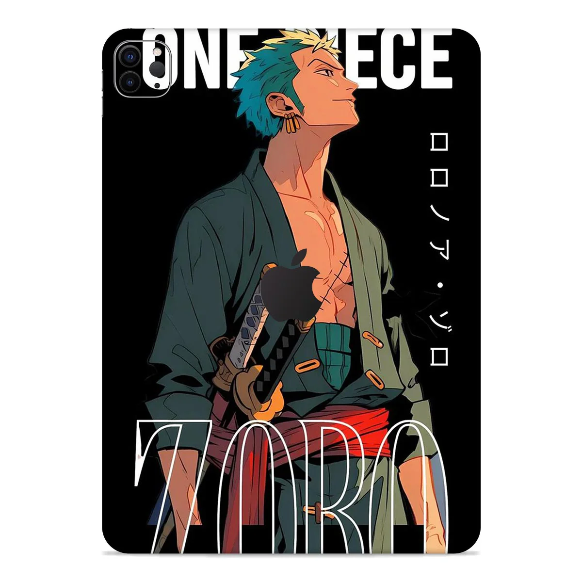 Zoro Art Fan Made iPad Skin