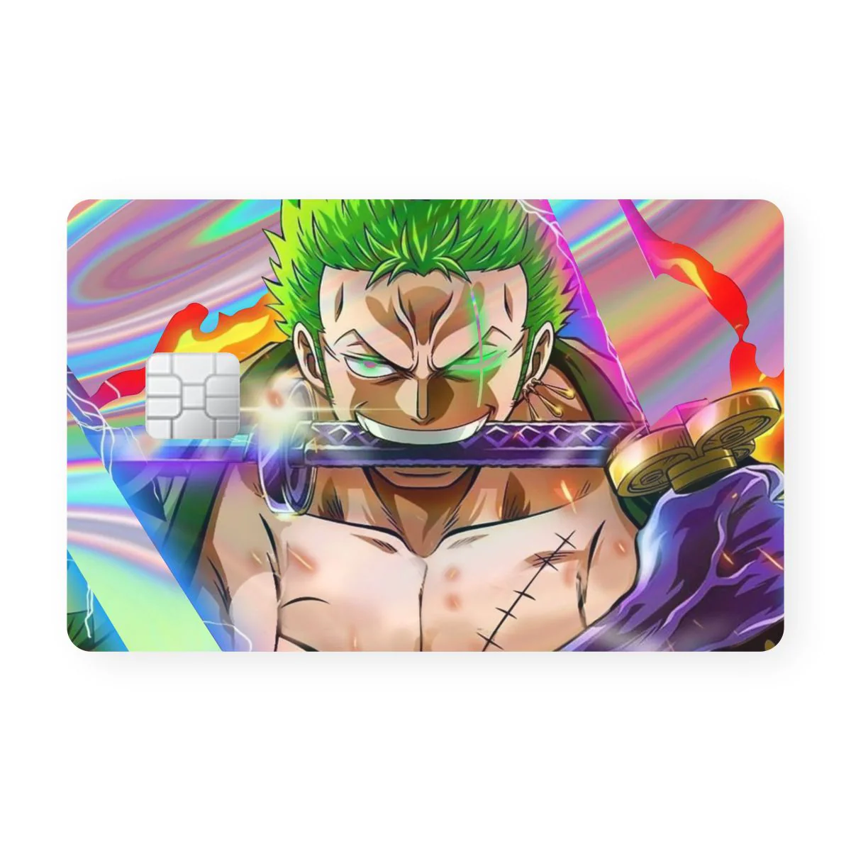 Zoro Sword Holographic Card - Image 2